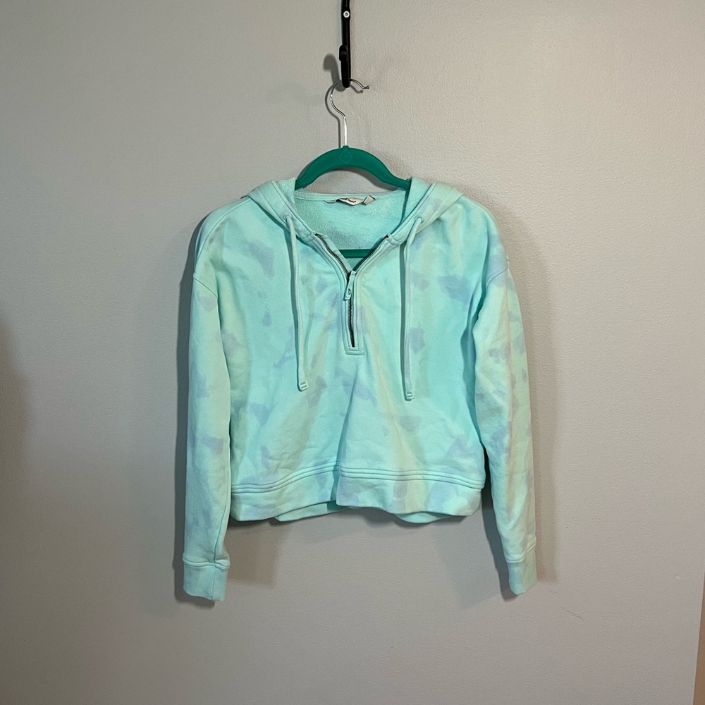 Vineyard Vines Cropped top hoodie tie dye, Size XS